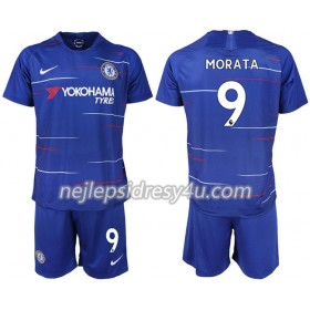 Fotbalový Dres Chelsea MORATA 9 Dětské Domácí 2018/19